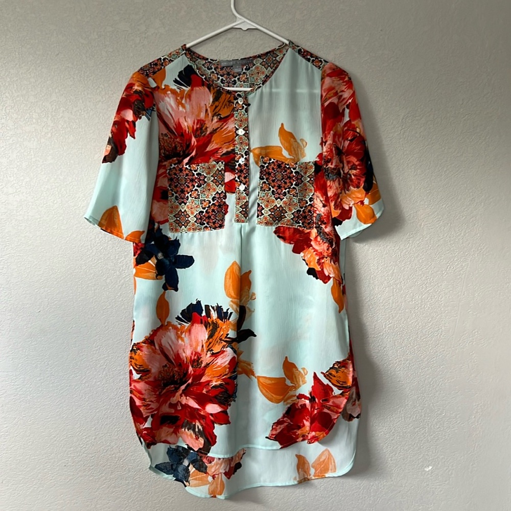 Valerie Stevens floral dress size small